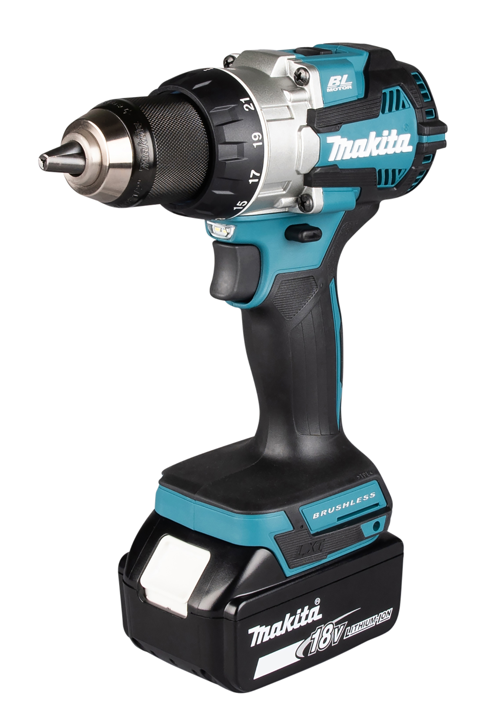 Akku-Bohrschrauber MAKITA DDF489RTJ 18V 2x5Ah Akku,Koffer und Ladegerät