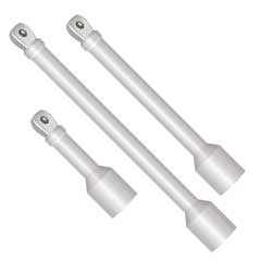 Pendelverlängerung-Satz 1/2" 3-teilig 1x50mm,1x125mm,1x250mm