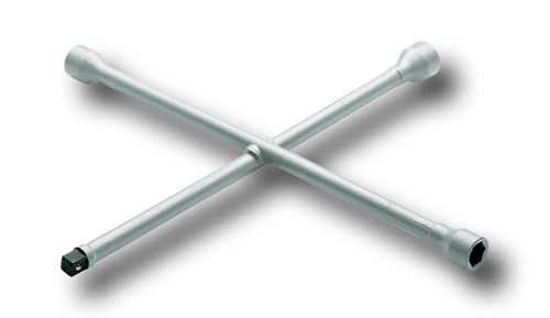 Kreuzschlüssel PKW 17x19x21x1/2" 4-kt, 420x420 mm, 28 PUV