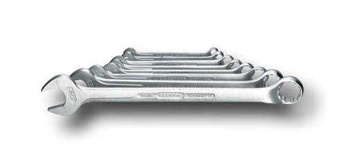 Ring-Maulschlüssel-Satz 8-tlg 3/8-1" 1 B-08 A