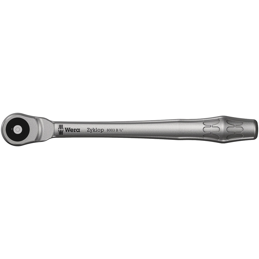 Durchsteck-Knarre WERA mit 3/8"-Antrieb Feinzahn-Teilung kurzer Rückholwinkel