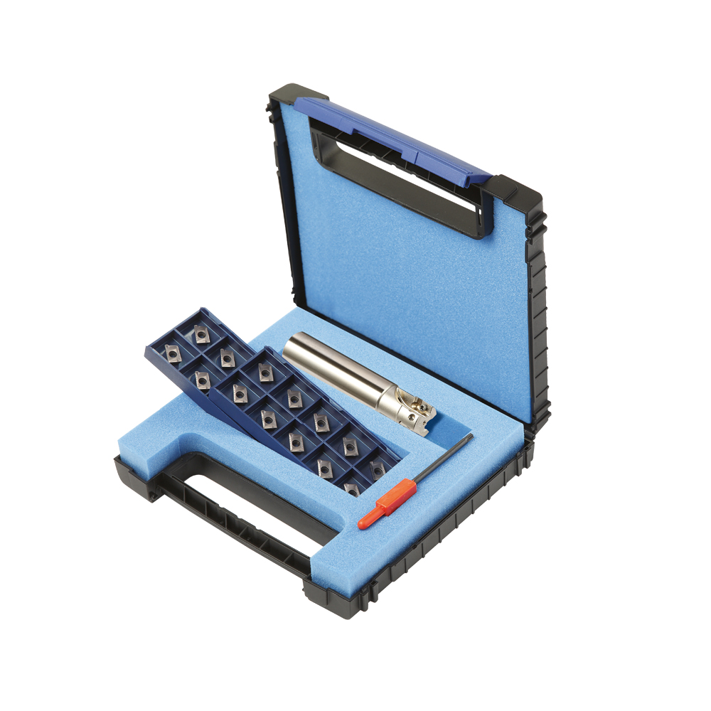 Fräserset TOP E124W 20x3 A10 D=20 Z3 inkl. 20 Stück APKT1003PDER- MP1003