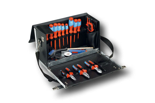 Elektro-Werkzeugkoffer 18-tlg 1091
