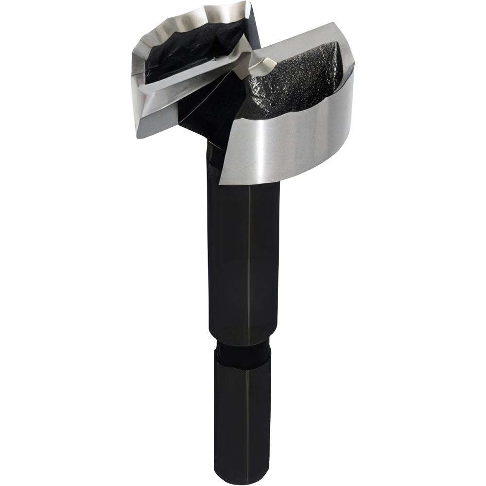Kunstbohrer mit Wellenschliff, 2 Schneiden und Schaft mit 3 Flächen, Durchmesser (D): 12mm
