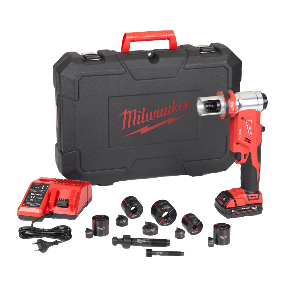 Akku-Lochstanzer MILWAUKEE 18V M18HKP-201CA bürstenlos