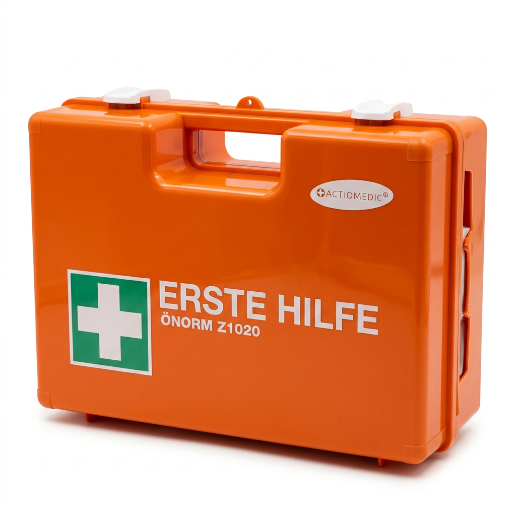 Erste Hilfe-Koffer ÖNORM Z 1020:2025 befüllt (Art. 3068012 Nachfüllung)
