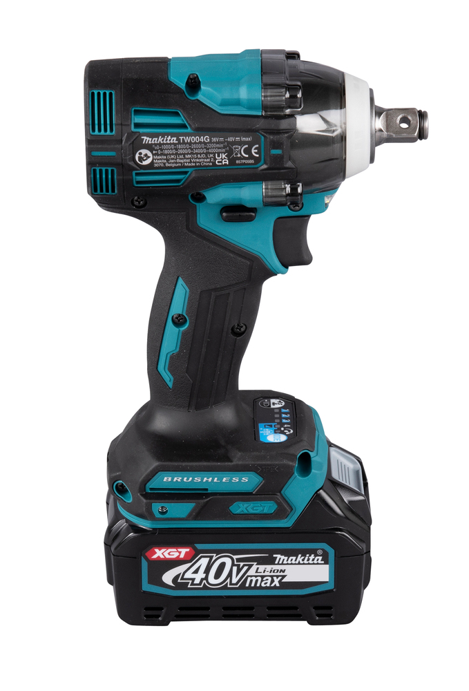 Akku-Schlagschraub.MAKITA TW004GD201 40V 2x2,5Ah Akku,Ladegerät u.Koffer