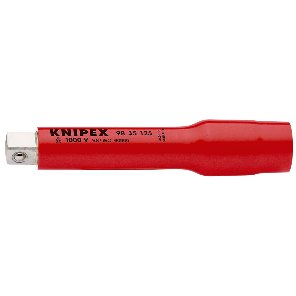 KNIPEX Verlängerung mit 3/8", Innen- / Außenvierkant, Länge: 125mm