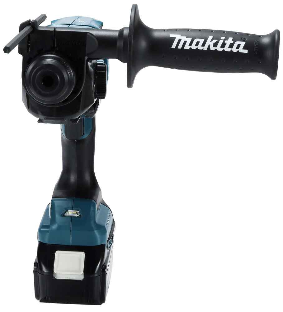 Akku-Bohrhammer MAKITA DHR182RTWJ,18V 1,7J 2xAkku 5Ah,Ladeg.,Koffer,Absauga.