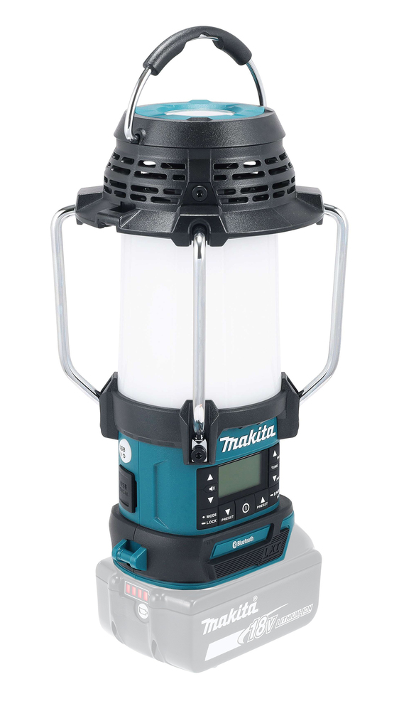 Akku-Radio-Laterne MAKITA DMR057 18V 310/155 Lumen,360°,ohne Akku u.Ladeg.