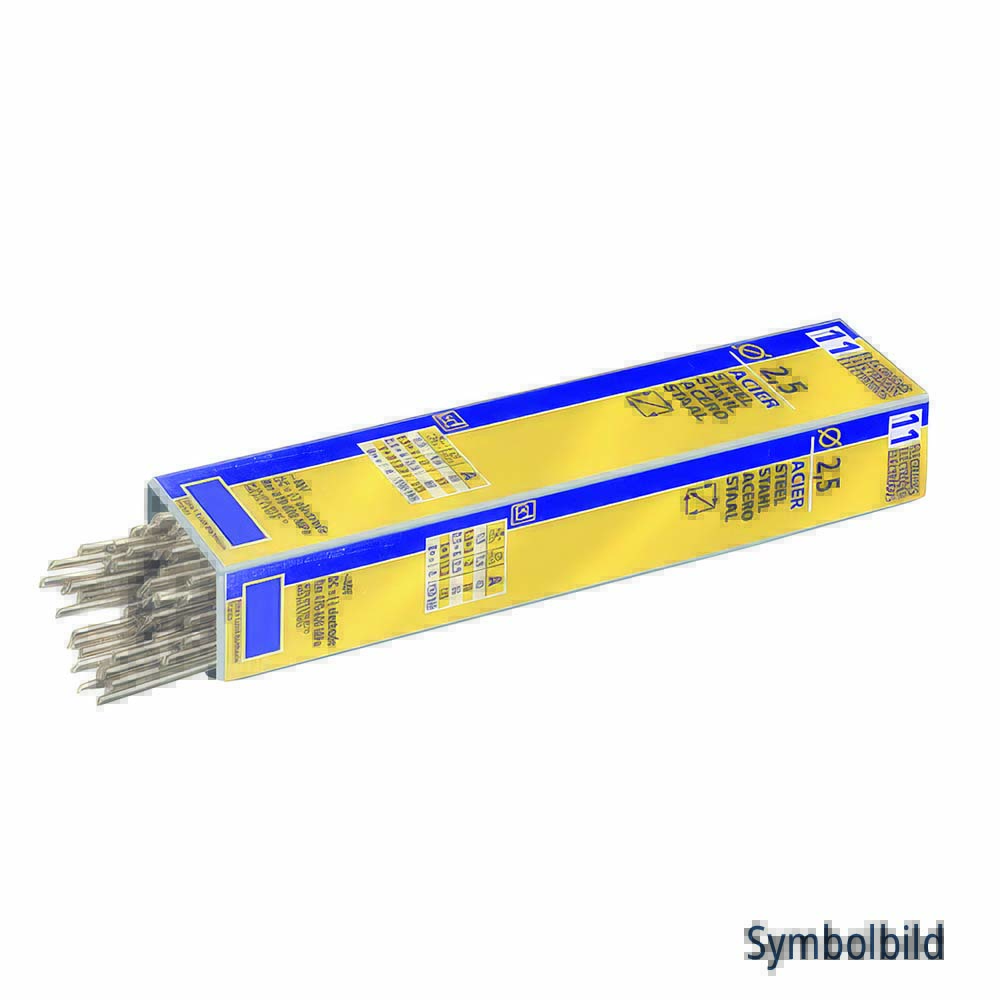 355 Stück Elektroden  Rutil, umhüllt,alle Positionen, Durchmesser x Länge: 3,2 x 350, Type/Kerb schlagbarkeit: B 50 KVJ 190