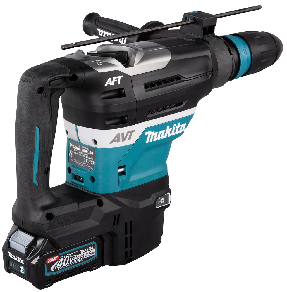 Akku-Bohrhammer MAKITA HR005GT202 40V 8J,2xAkku 5Ah,Ladegerät,Koffer