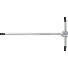 Gleit-Torx-T-Griff-Schlüssel, 3-seitig verwendbar, Schlüsselweite: TX10mm, Länge der Klinge: 130mm