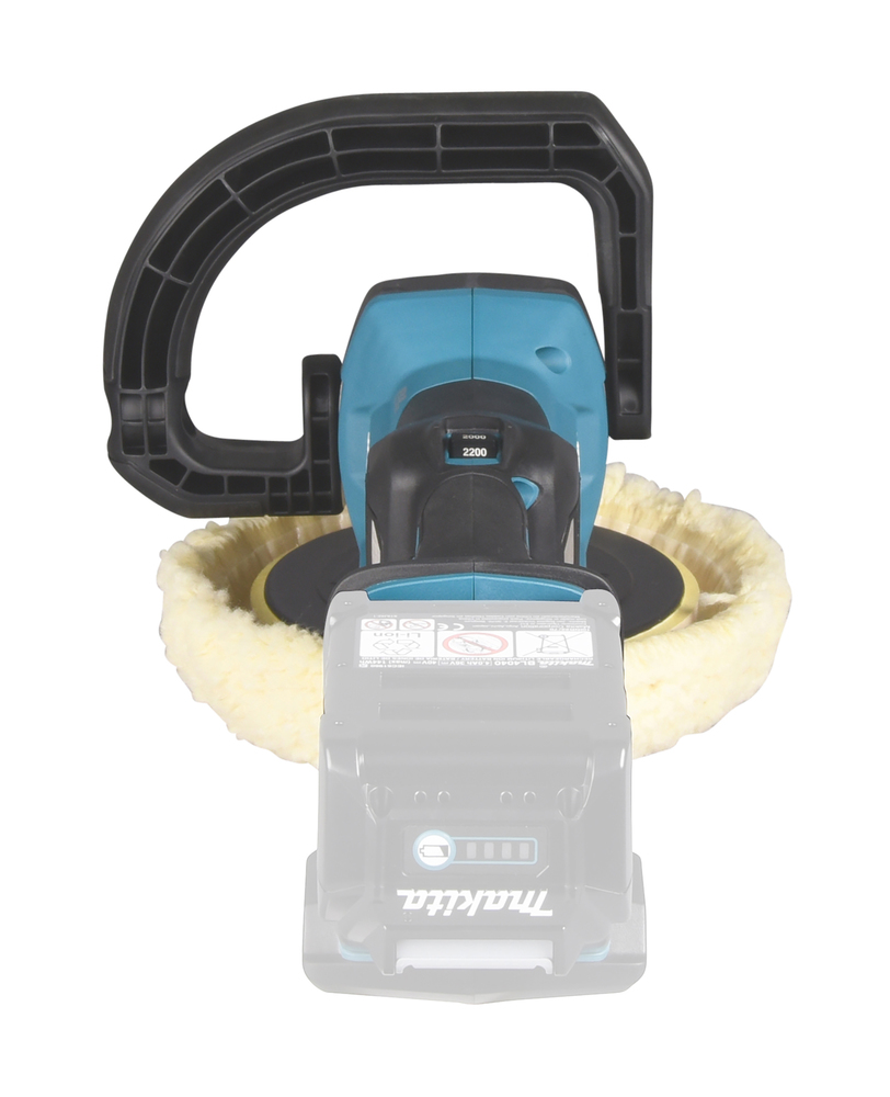 Akku-Polierschleifer MAKITA PV001GZ 40V Ø165mm,3,8kg ohne Akku,Koffer u. Ladeg.