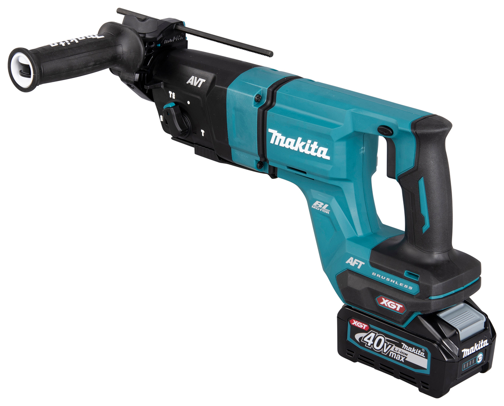 Akku-Bohrhammer MAKITA HR007GM201 40V 2x4Ah Akku,Ladegerät,Koffer