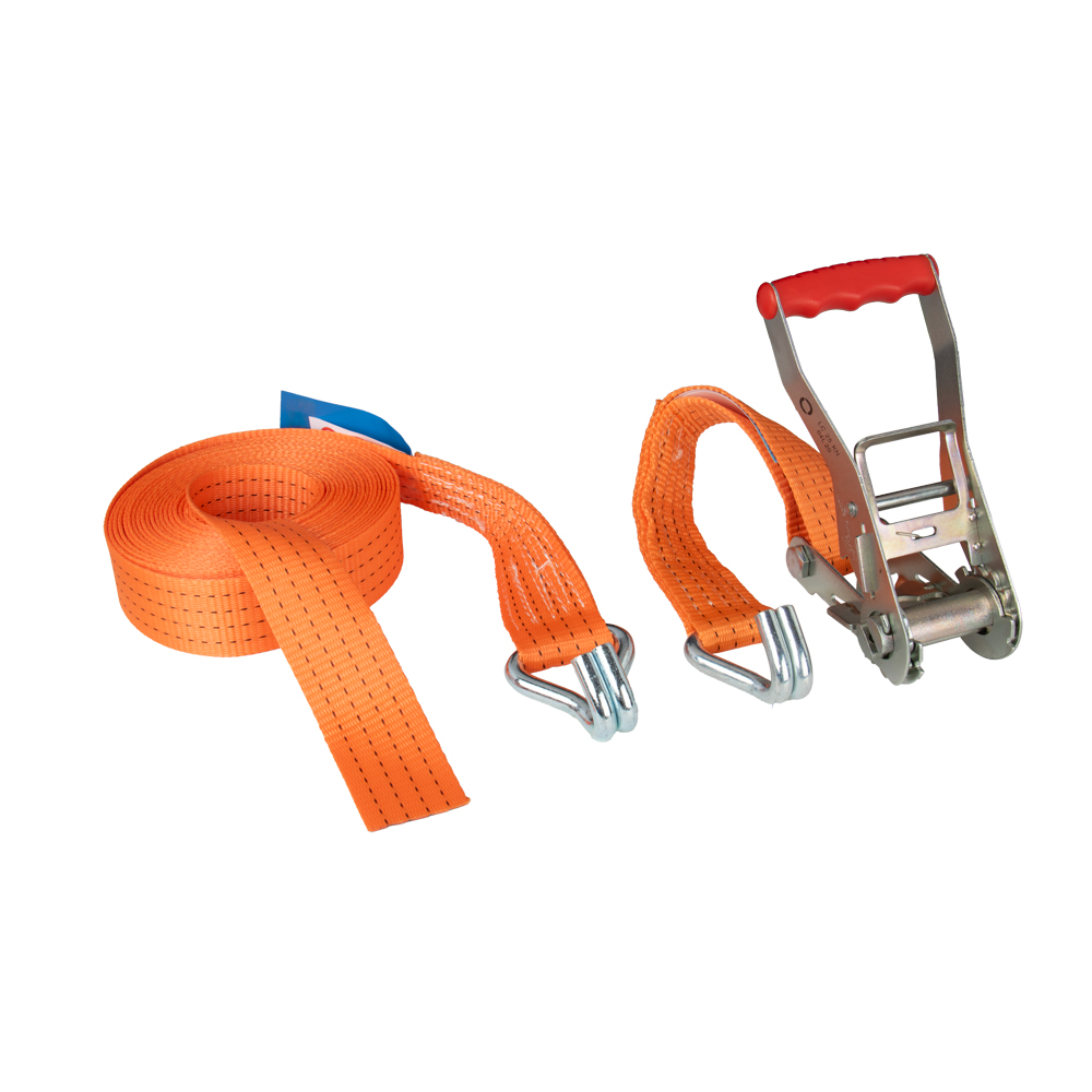 Zurrgurt zweiteilig, mit Spitzhaken LC 2000/4000daN,STF280daN gem.EN12195-2