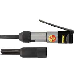 Preßluft-Nadel-und Meißelhammer MINI mit 3mm Nadeln und Flachmeißel