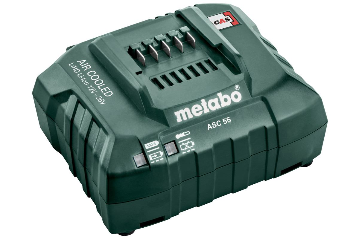 Ladegerät METABO ASC55 12-36 V AIR COOLED