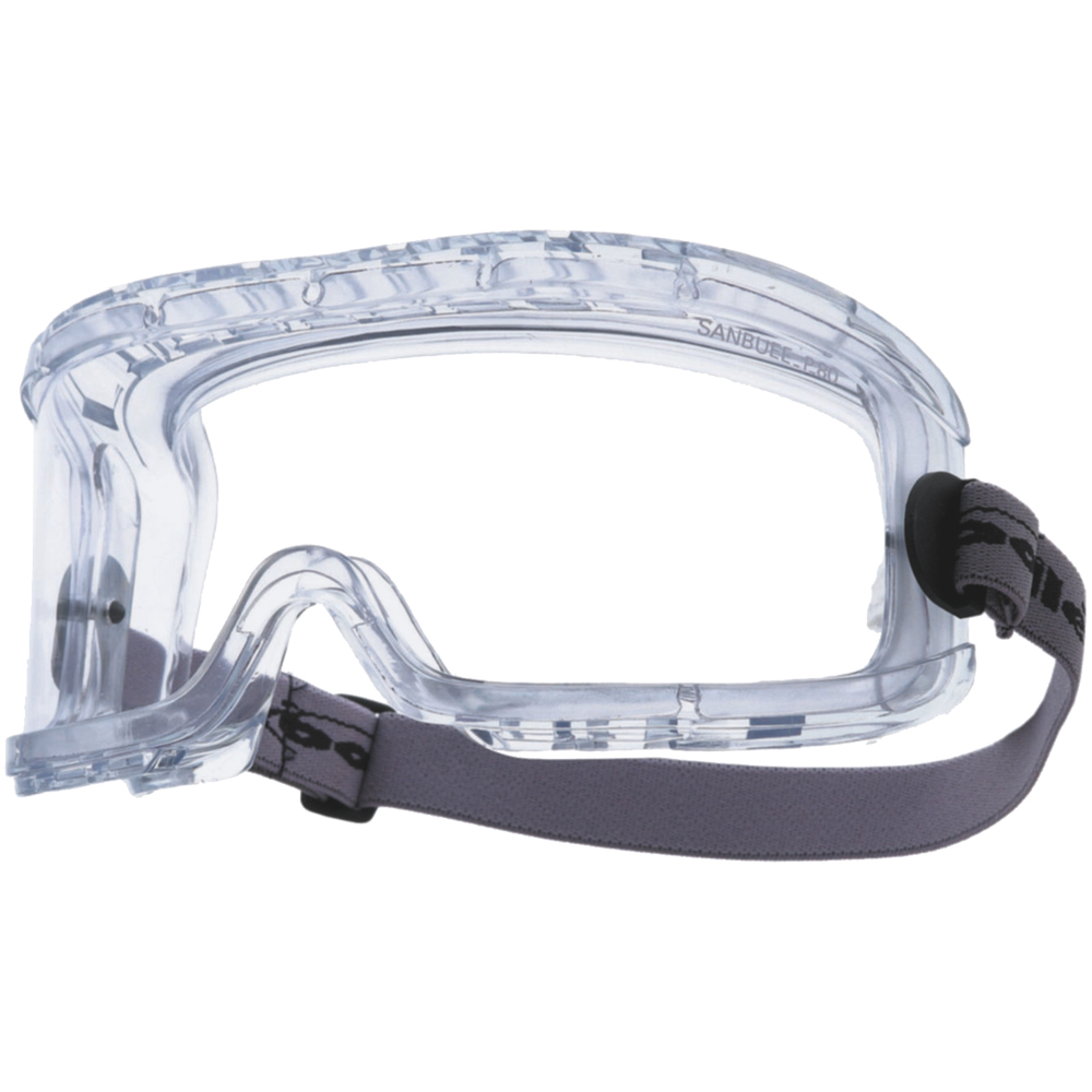Vollsichtschutzbrille Elite Azetat EN 166 2C-1,2 UV-Schutz, belüftet, klar