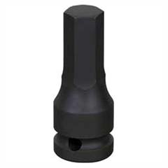 Schlag-Inbus-Nussnuss 1/2", Sonderlegierung, Antrieb: 1/2" Vierkant, Schlüsselweite: 5mm