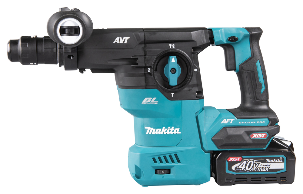 Akku-Bohrhammer MAKITA HR009GZ 40V 3,9J,ohne Akku,Ladegerät,Koffer