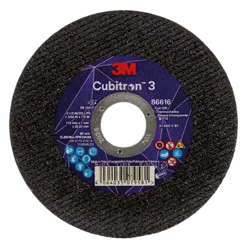 Trennscheibe CUBITRON 3, Premium,T41, Außendurchmesser: 115mm, Dicke: 1mm