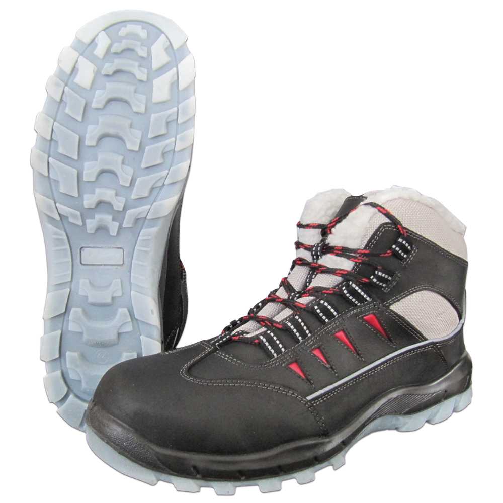 Sicherheitsstiefel WINTERSPORT S3, EN 20345 S3 SRC,EN 61340,schwarz, Größe: 48