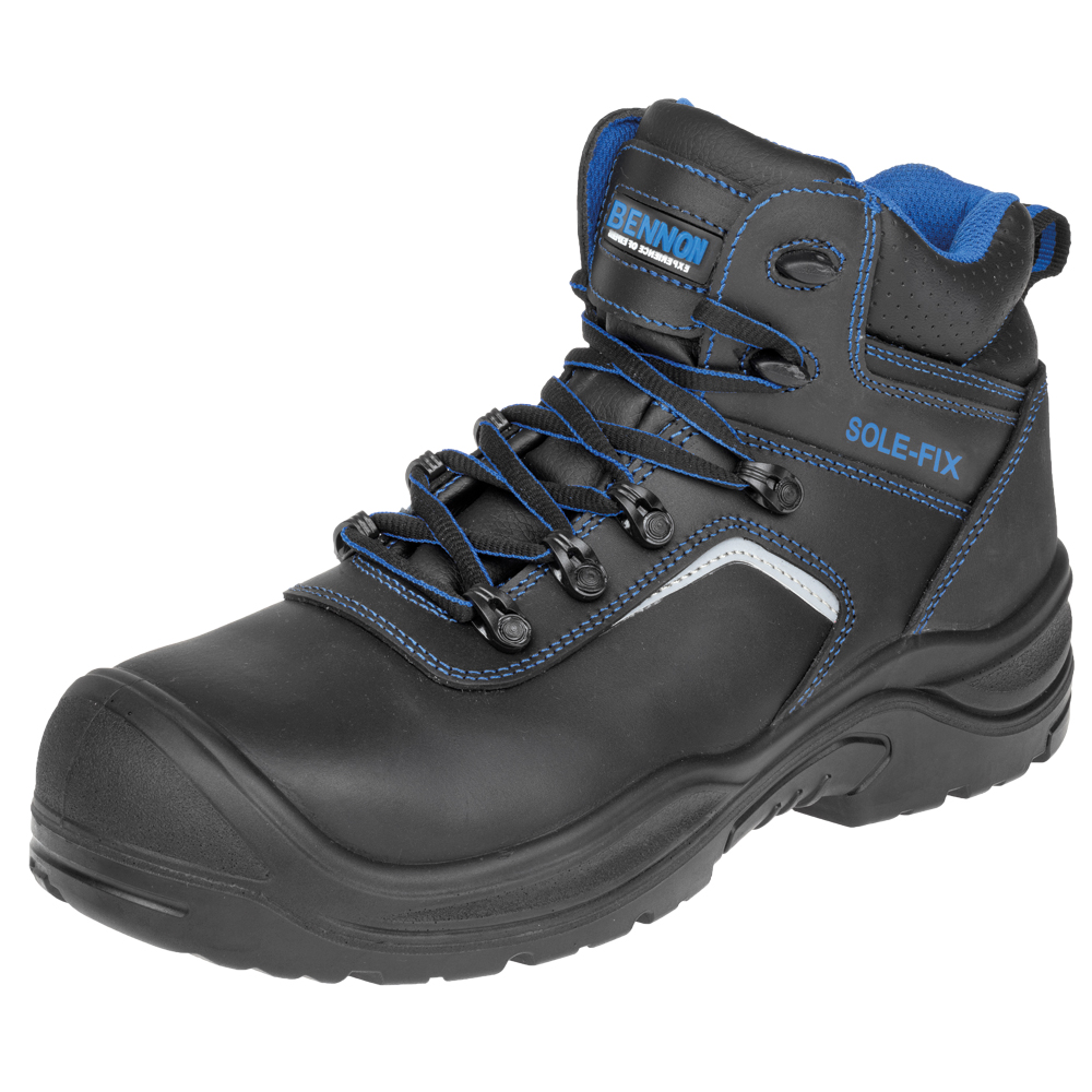 Sicherheitsstiefel RAPTOR S3, EN 20345 S3 SRC,schwarz, Größe: 48