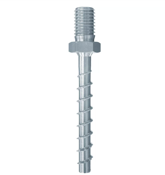 Betonschraube A2K M8 AUSSEN, GALV. VERZ. ANSCHLUSSGEWINDE, Dübelgröße: 6mm, Länge: 35mm