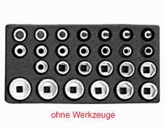 Mulde leer f. 1/2" Nüsse 157,5x310mm Kunststoff