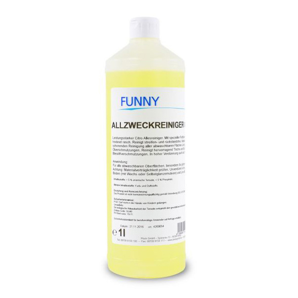 Citrus-Allzweckreiniger, lösemittelfreier Allzweckreiniger, Behälterinhalt: 1 l