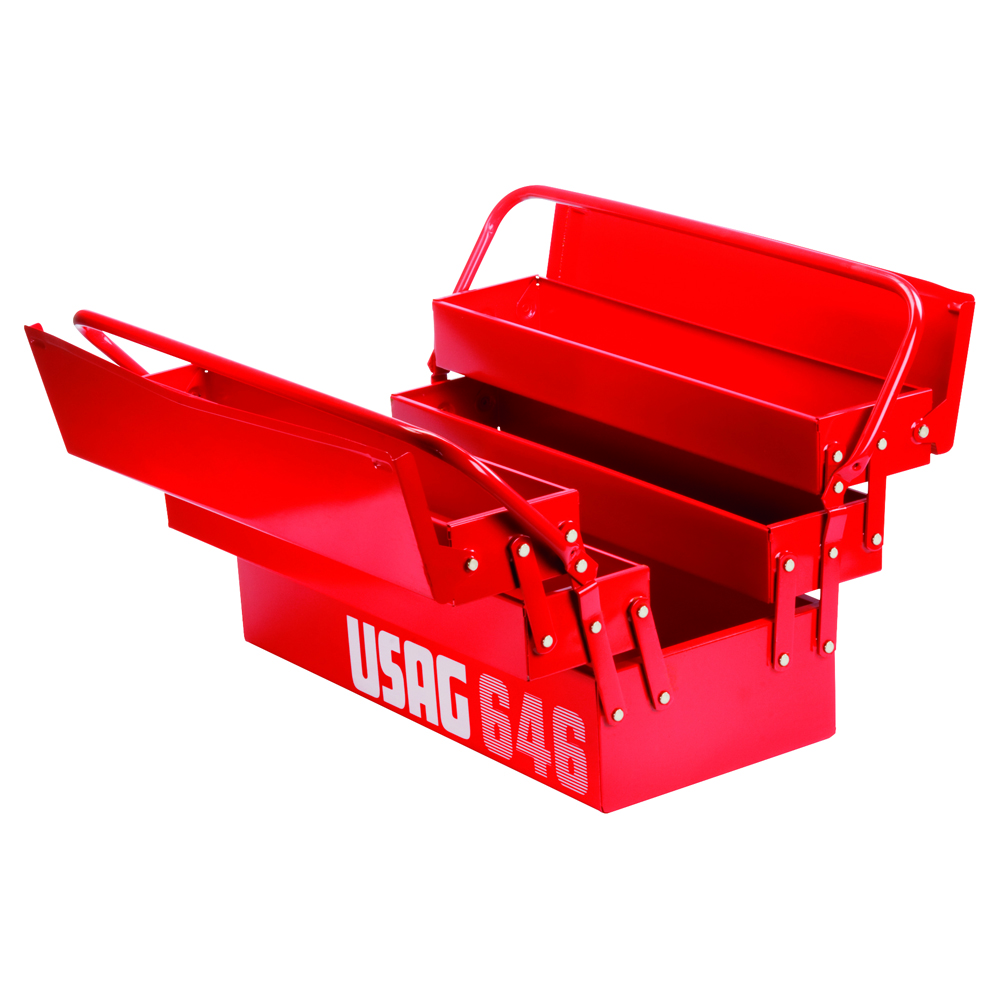 Werkzeug-Koffer U646V 5-teilig,leer aus Stahl,besonders schwer und kräftig