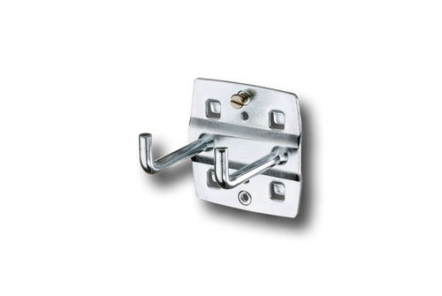 Werkzeughaken doppelt, senkrechtes Hakenende 50x6 mm, 1500 H 21-50