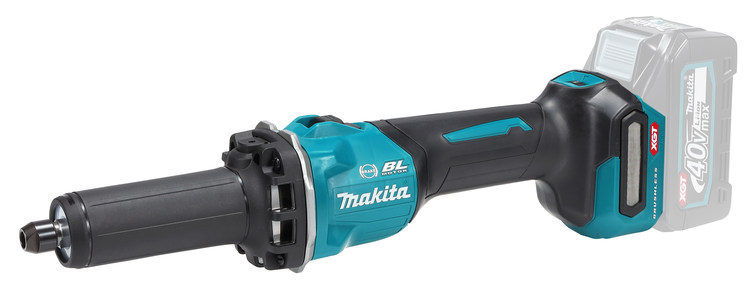 Akku-Geradeschleifer MAKITA GD001GZ 40V ohne Akku und Ladegerät