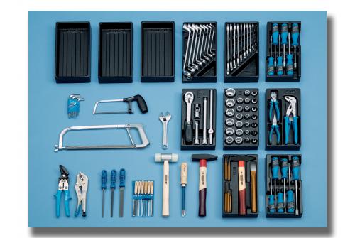 Werkzeugsortiment Universal 100-tlg S 1400 G