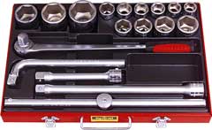 Stecknußkassette U613N 3/4"EP 7/8-1 7/8" Vanadium-USAG-Extra