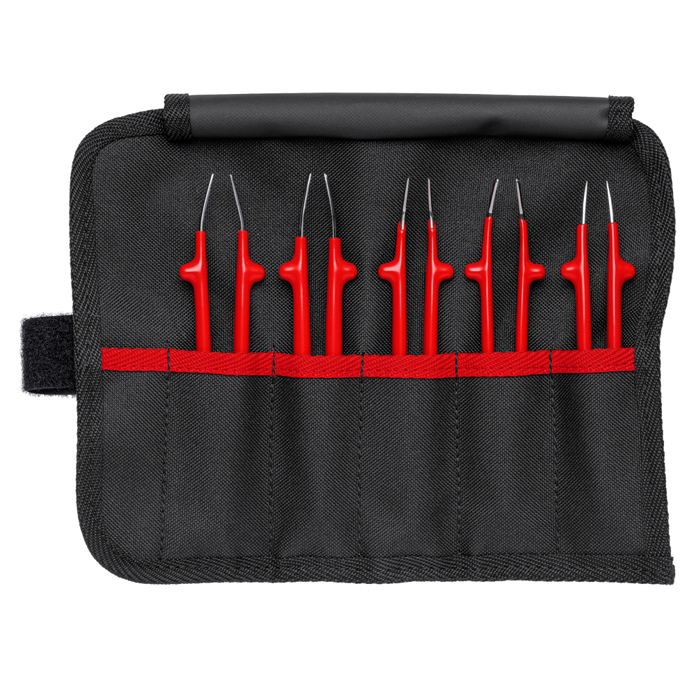 KNIPEX Universalpinzetten-Set, isol.5tlg
