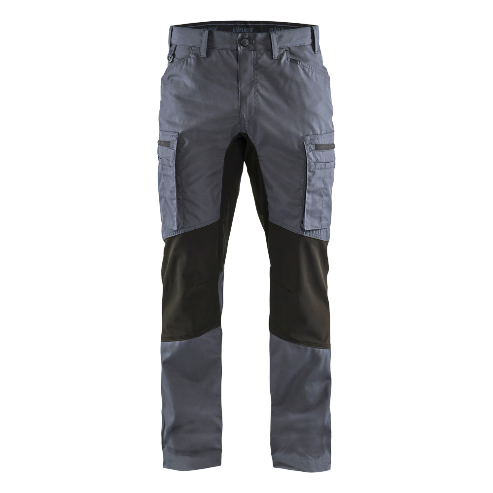 Service-Arbeitshose,grau/schwarz,, UNITE 1459,35% BW,65% PE,166 g/m², Größe: 56