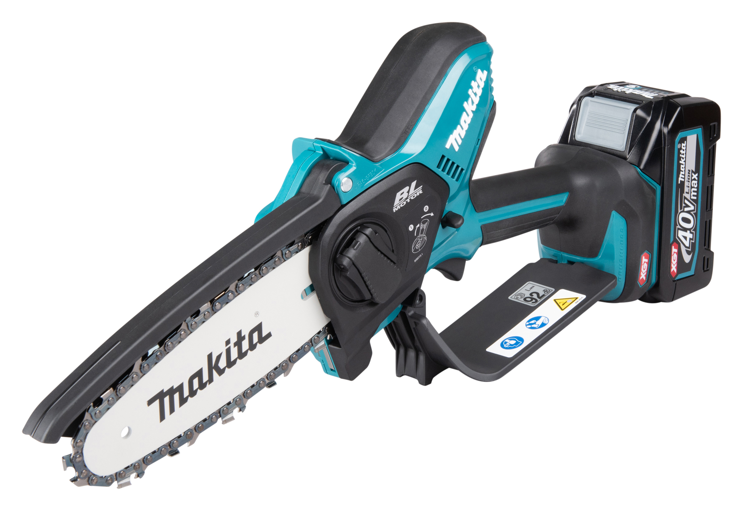 Akku-Kettensäge MAKITA UC029GM201 40V 15cm, mit 2x 4,0Ah Akku und Ladegerät
