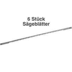 6 Stück Sägeblätter fein für Dekoupiersäge