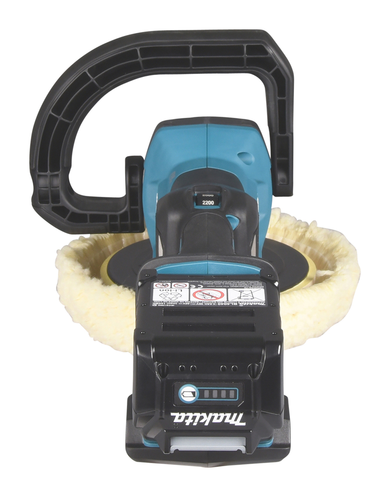 Akku-Polierschleif.MAKITA PV001GM101 40V Ø165mm,3,8kg,4Ah,Koffer und Ladegerät