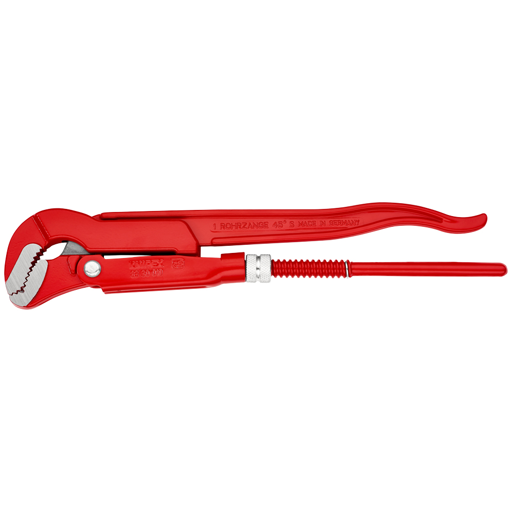 Rohrzange S-Maul Ø 1 1/2", rot pulverbeschichtet, Länge: 320mm