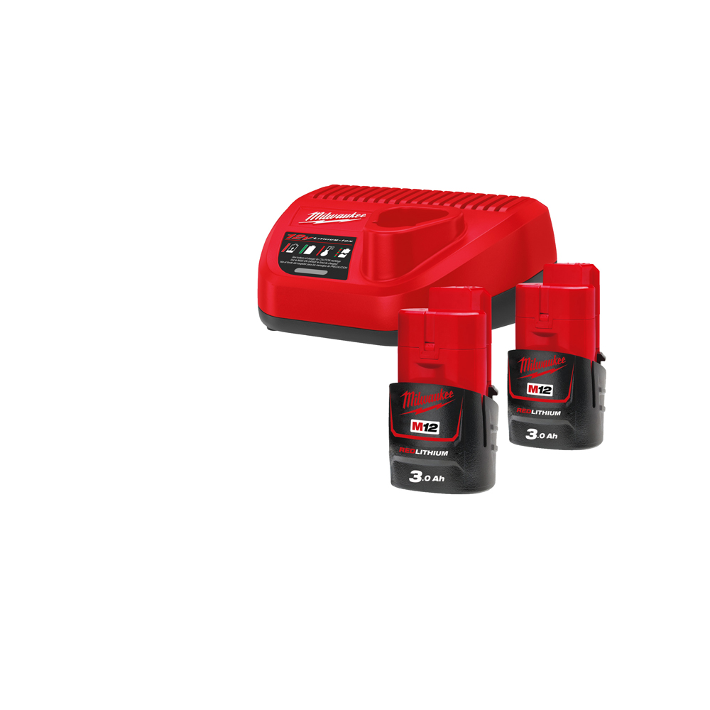 12V Starterset MILWAUKEE 12V M12NRG-302