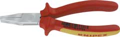 Flachzange EN60900 160mm verchromt geprüfte PVC-Hüllen