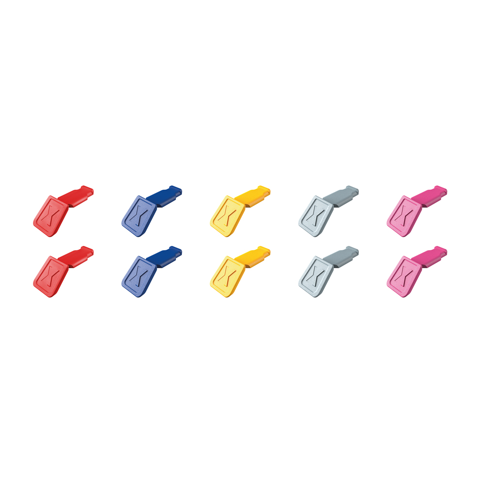 ColorCode Clips KNIPEX gemischt1 (10Stk)