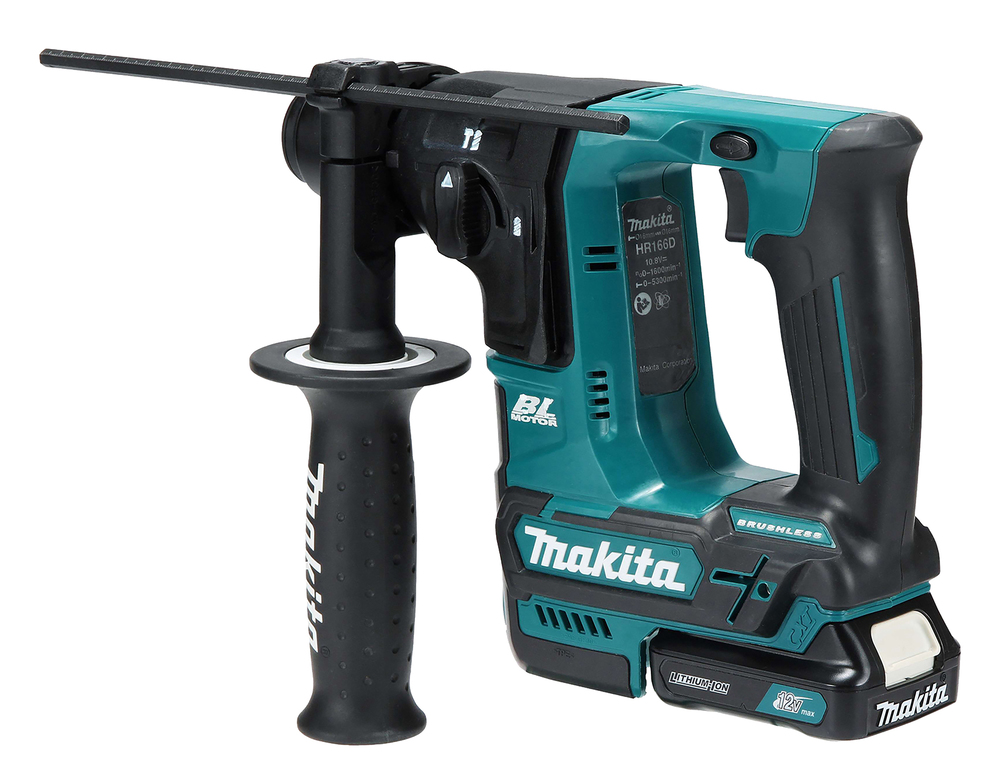 Akku-Bohrhammer HR166DZ,10,8V CXT 4800U/min,ohne Akku-S.Lade-MakPac