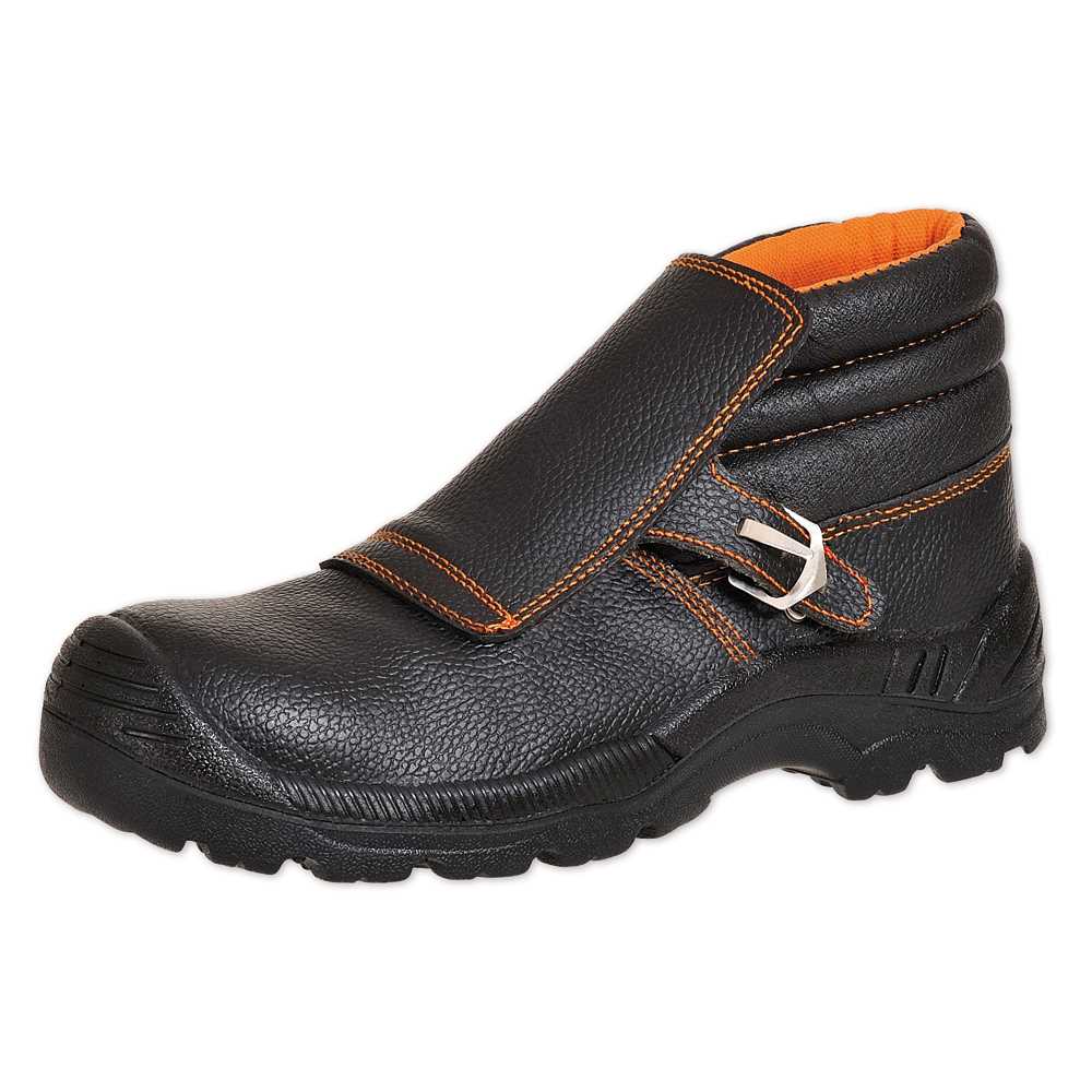 Schweißerstiefel S3 HRO EN20345 schwarz,Schnellverschluss