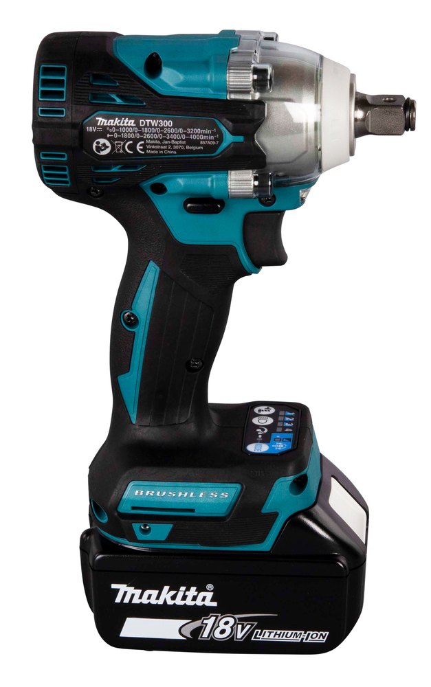 Akku-Schlagschrauber DTW300RTJ,18V 1/2" 330Nm,2xAkku 5Ah,Ladegerät,Koffer