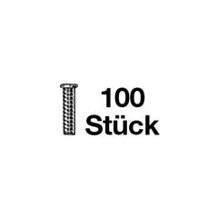 100 Stück Gewindebolzen M4x16 Nr.7612 für Quick-Spotter