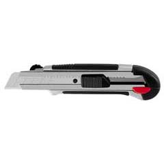 Automatik-Doppelfix-Messer 22,mit 3 Abbrechklingen 0,7x22mm